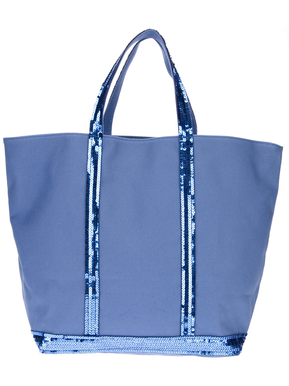 Vanessa Bruno Sequin Embellished Tote Bag in Blue | Lyst