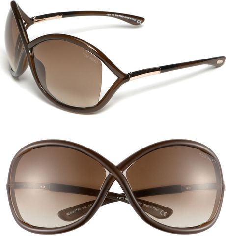 Tom ford whitney sunglasses dark brown #9