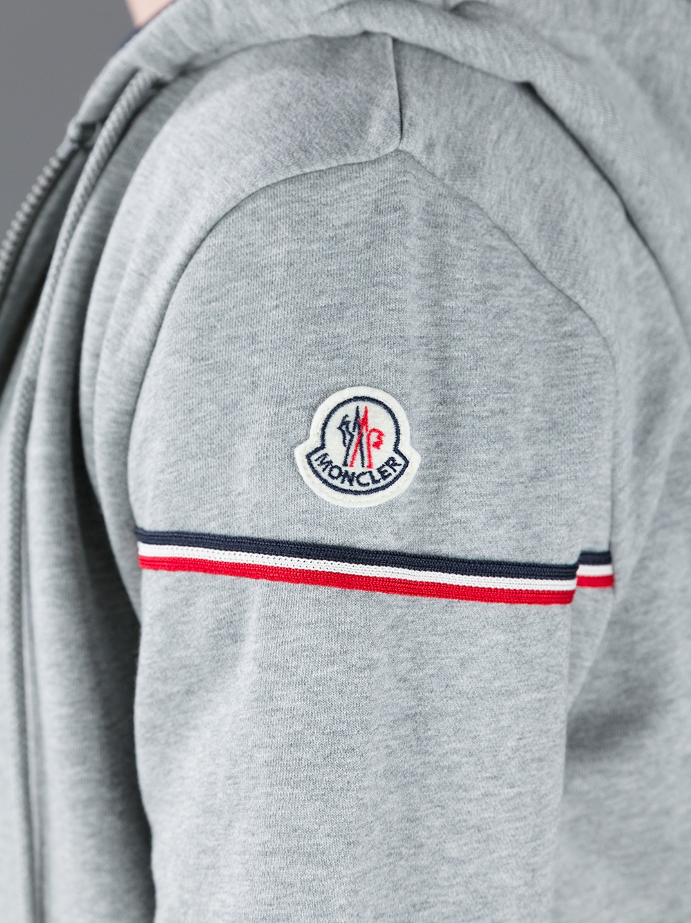 moncler mens grey hoodie moncler mens grey hoodie