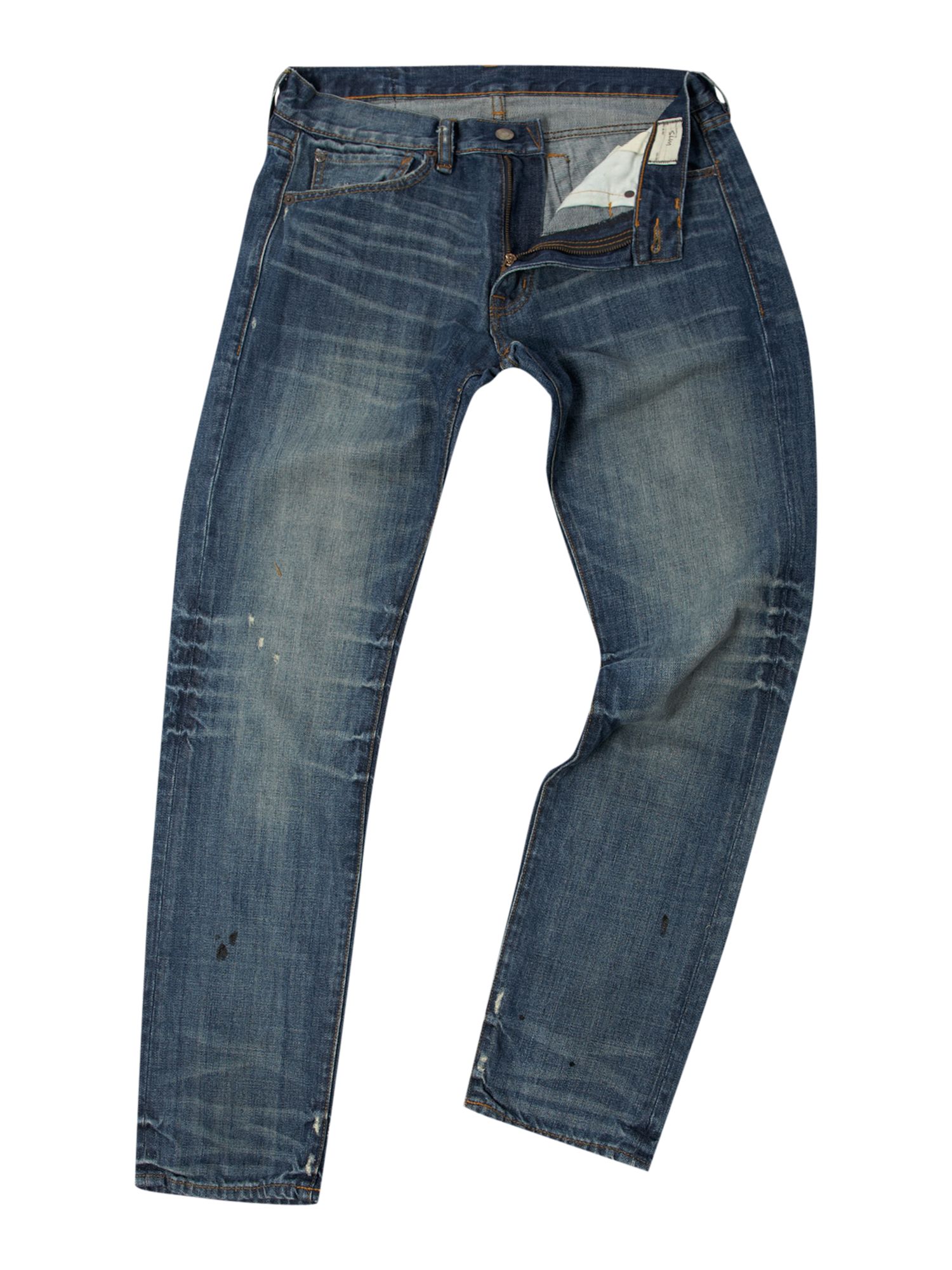 Denim & Supply Ralph Lauren Sand Wash Slim Fit Jeans in Blue for Men ...