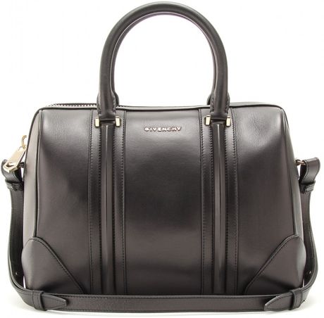 Givenchy Lucrezia Leather Bag in Black | Lyst