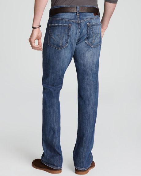 Citizens Of Humanity Jeans Perfect Casual Straight Leg in Stud in Blue ...