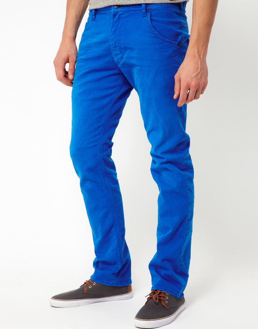 diesel tapered jeans