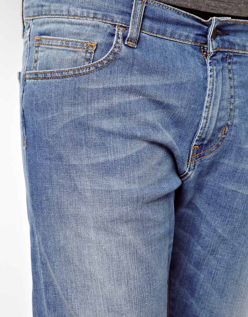 Carhartt Jeans Rebel Super Slim Mid Wash in Blue for Men | Lyst