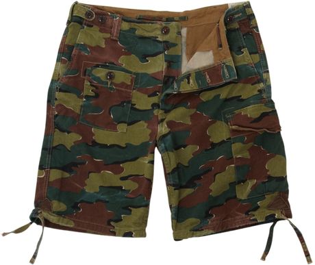 Polo Ralph Lauren Corporal Camouflage Cargo Shorts in Green for Men ...