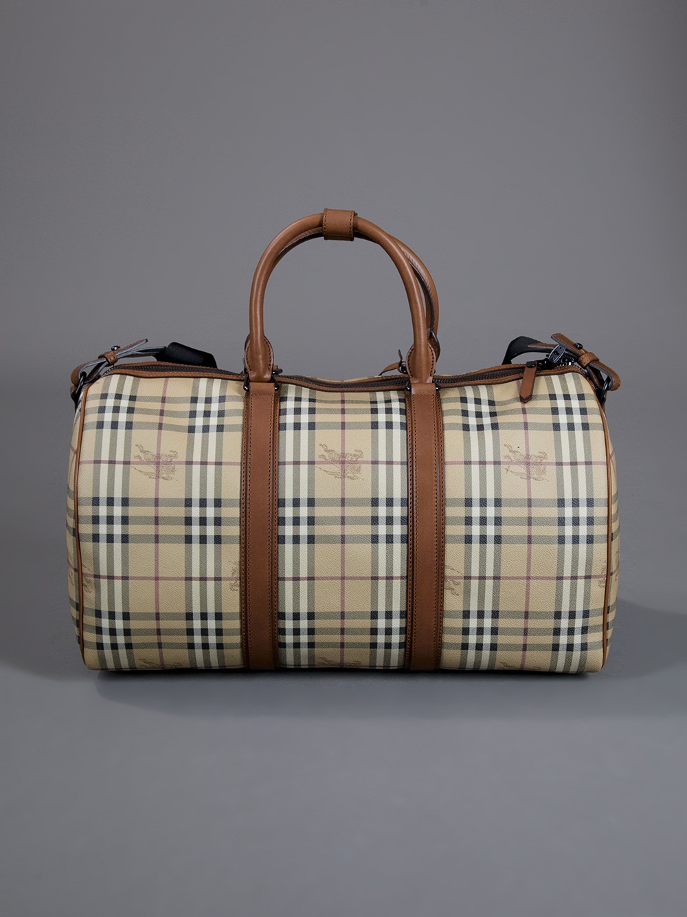 mens brown holdall bag