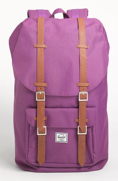 Herschel Supply Co. Little America Backpack in Purple for Men | Lyst