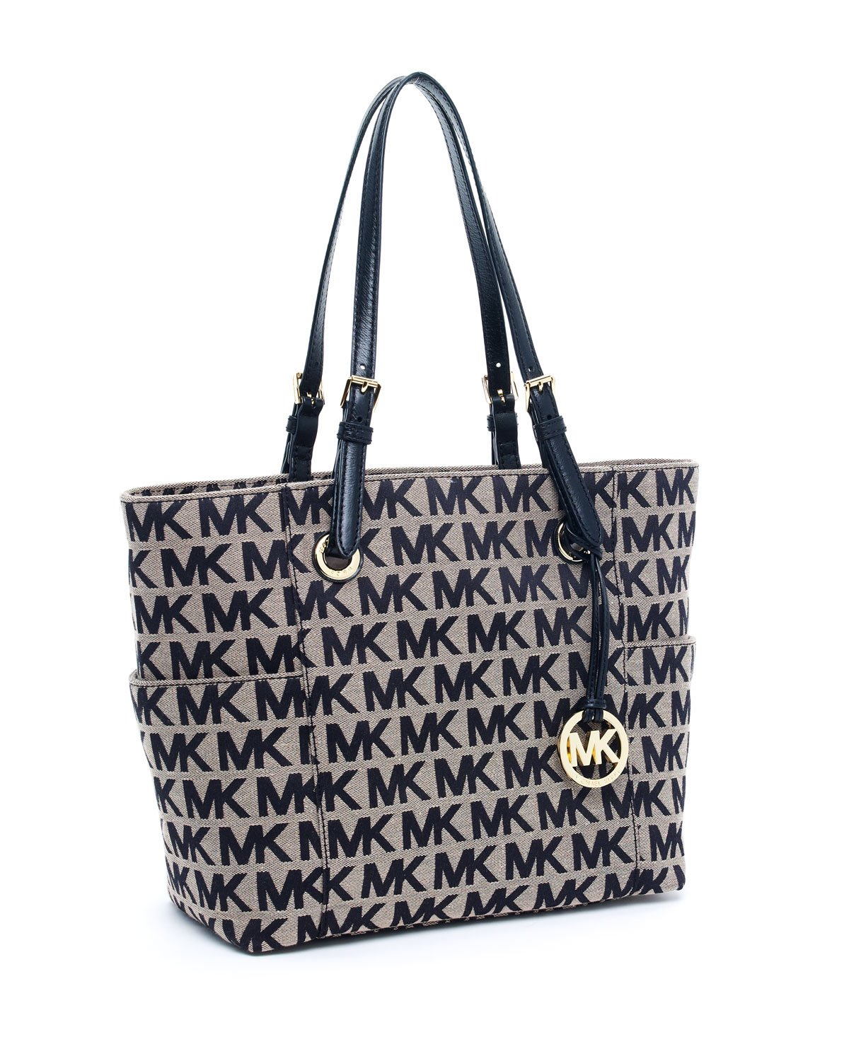 Michael Kors Black Signature Tote Best Sale, 52% OFF 