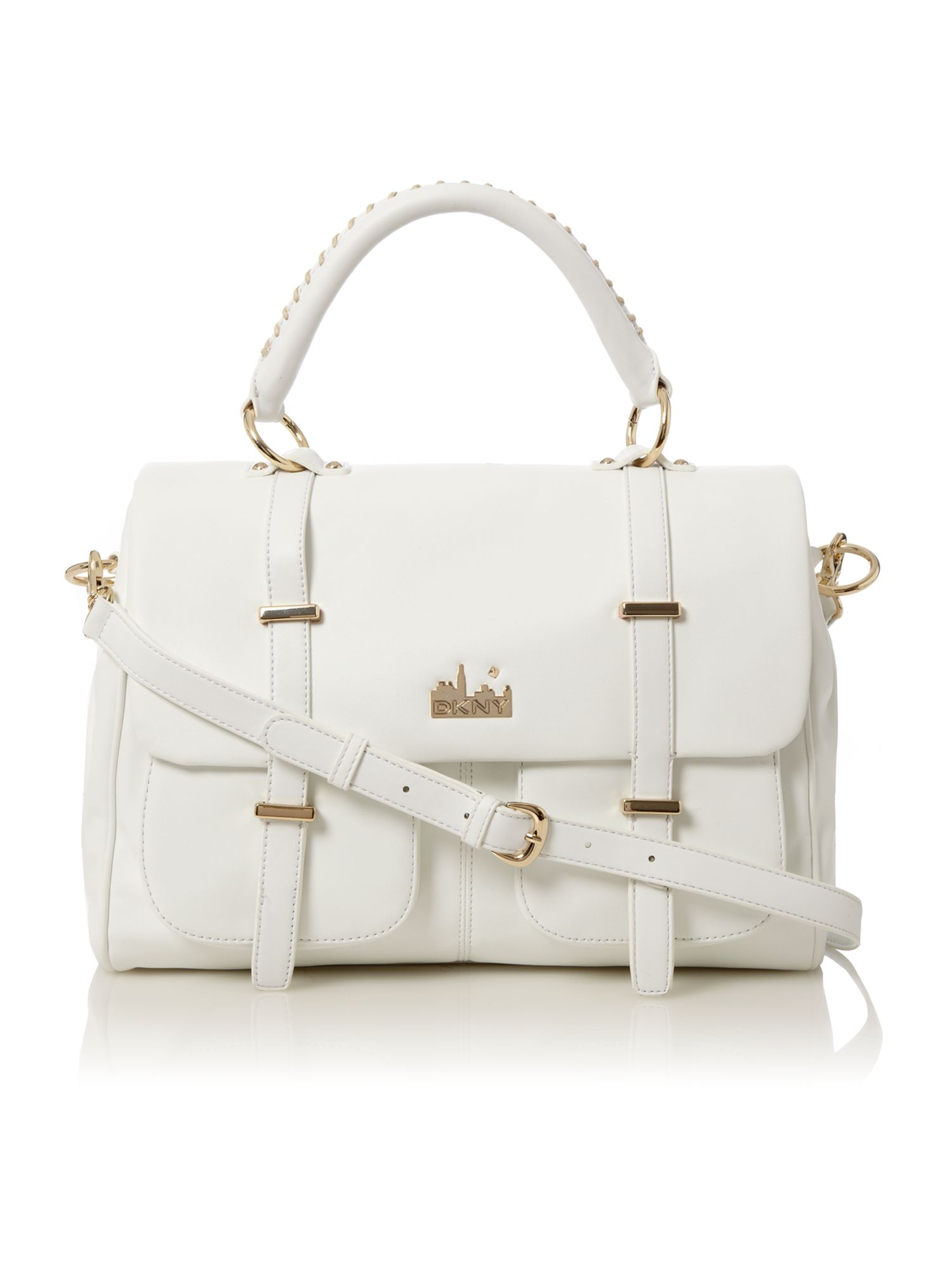 Dkny Medium Tote Bag in White | Lyst