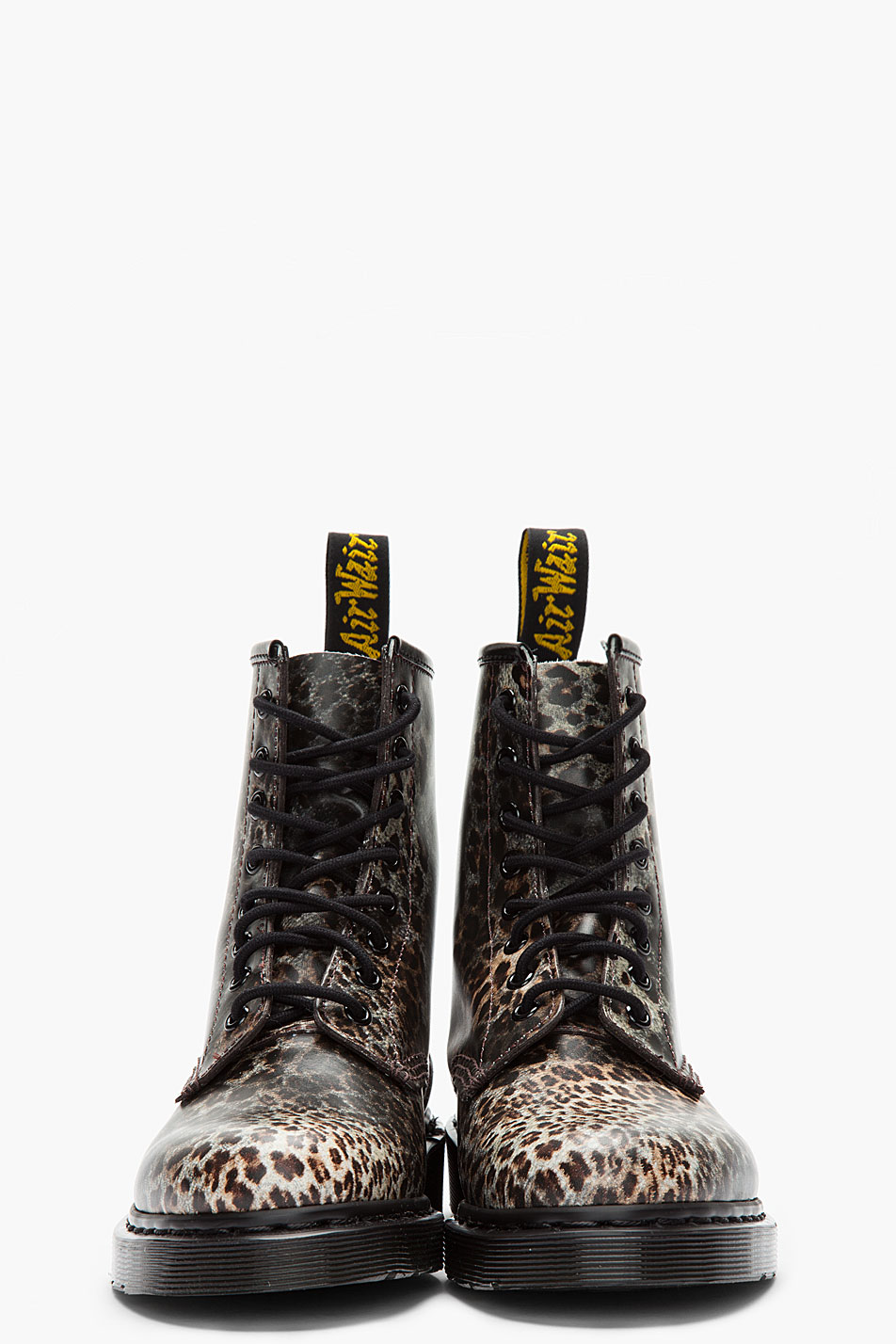 leopard print dr martens boots