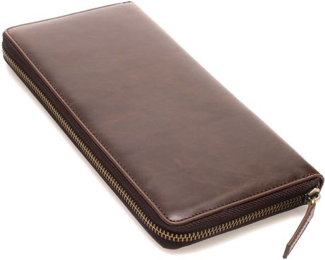 Zara Xl Wallet in Brown for Men | Lyst