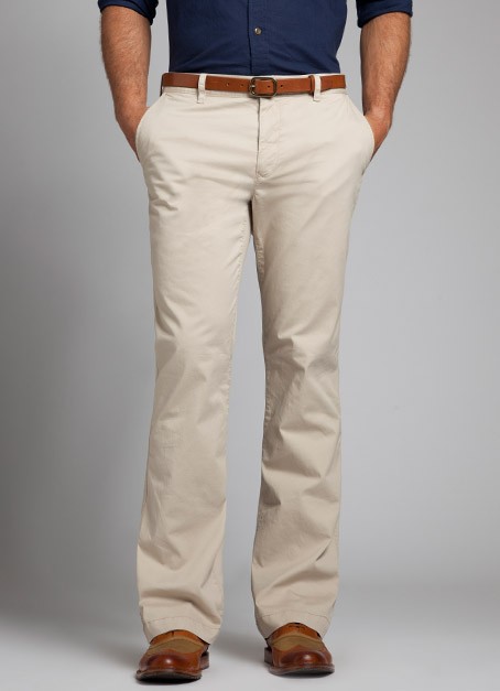 boot cut chinos