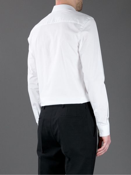 Givenchy Button Up Shirt in White for Men | Lyst