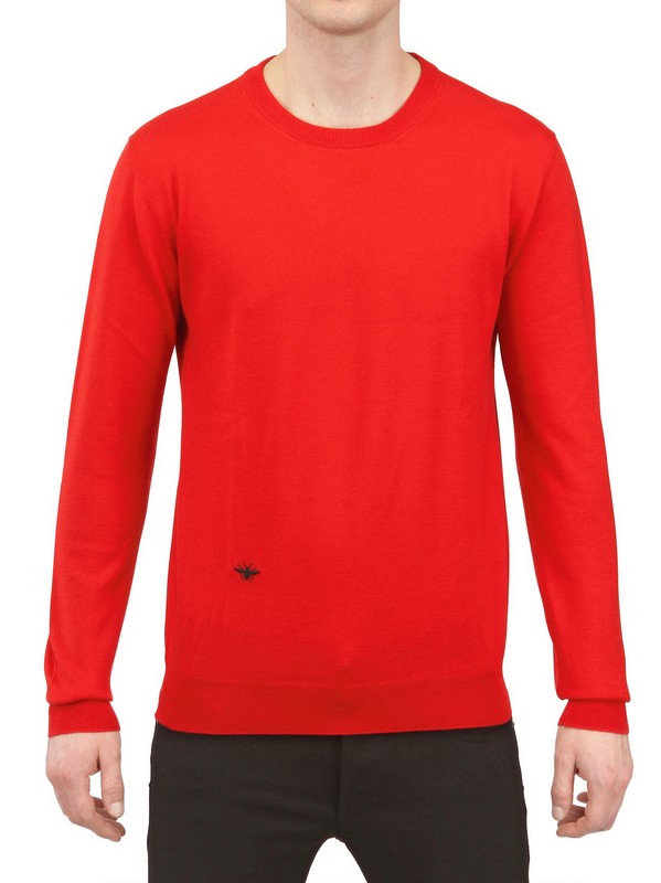 dior red sweater