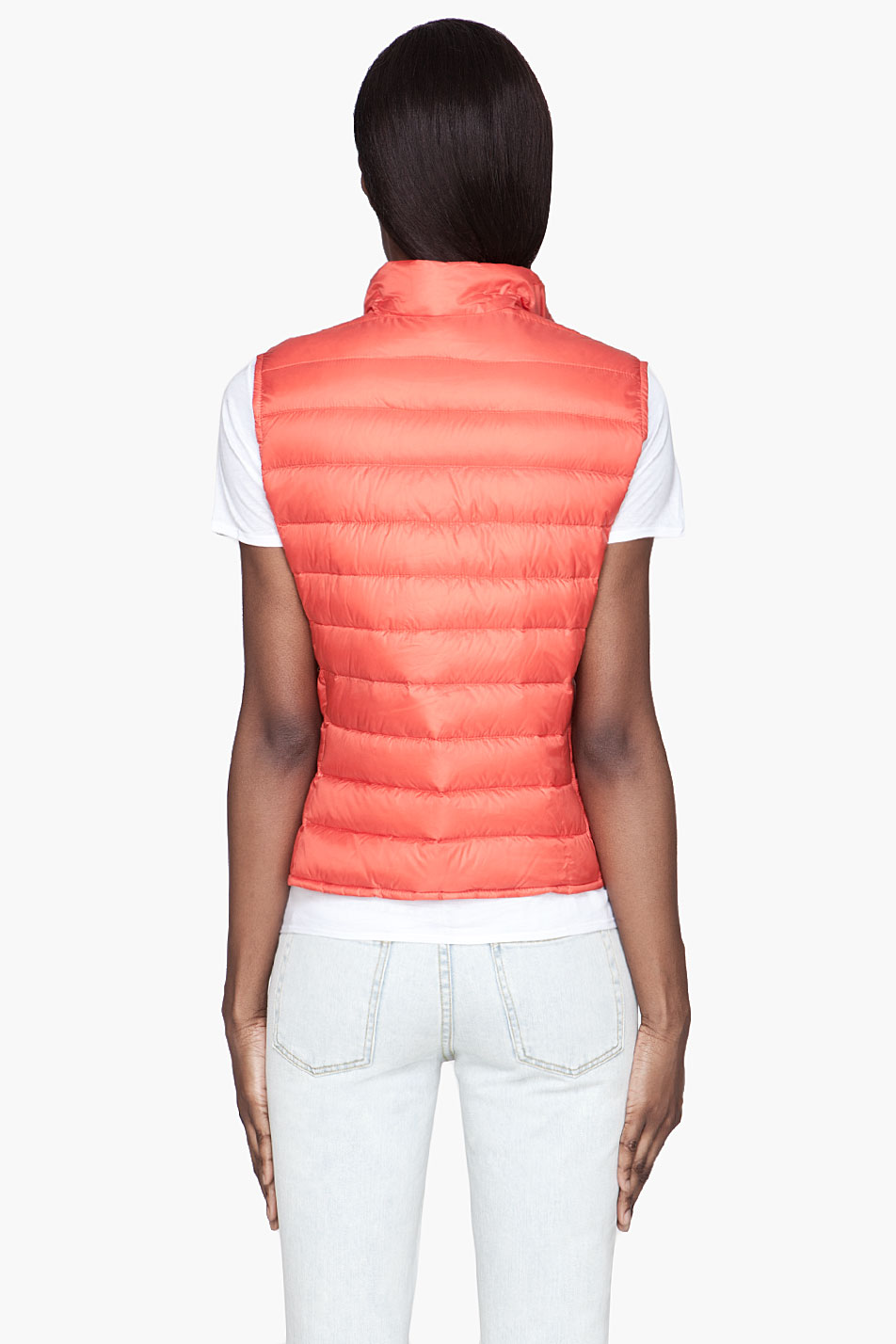 moncler orange vest moncler orange vest