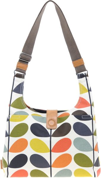 Orla Kiely Midi Sling Etc Cross Body Bag in Multicolor (multi) | Lyst