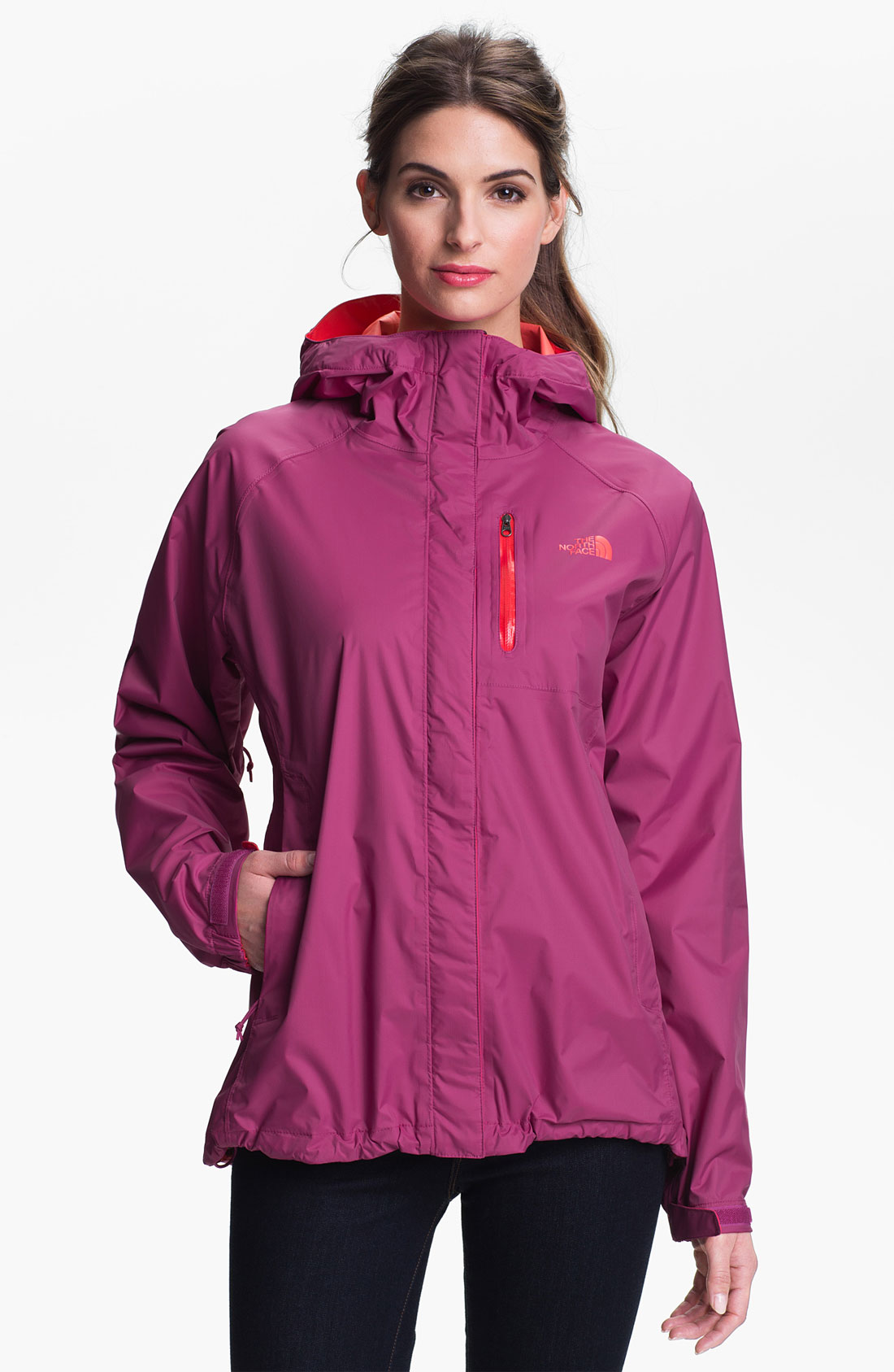 The North Face Super Venture Rain Jacket in Purple (fuchsia pink) | Lyst