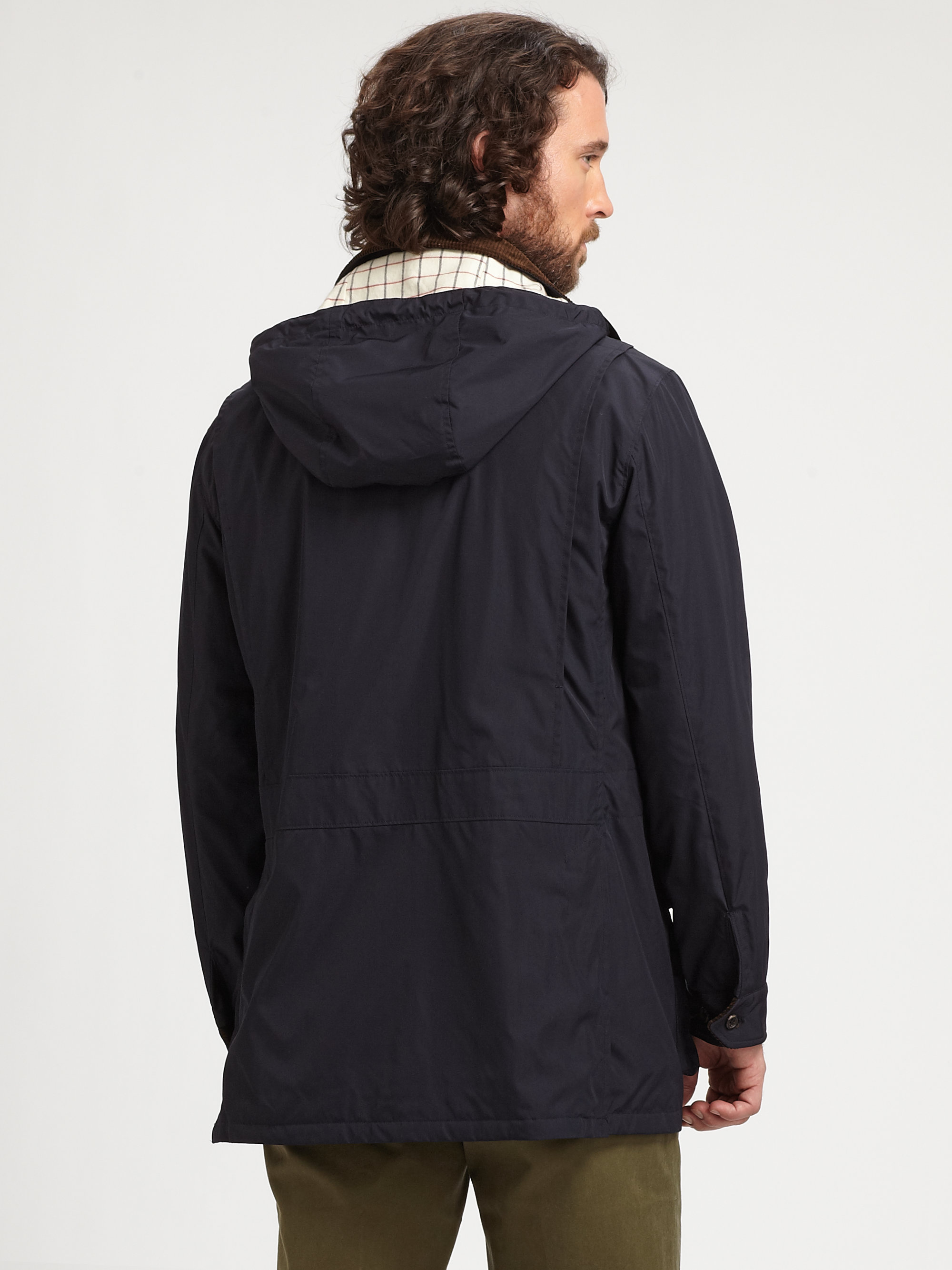 Polo ralph lauren Hadley Car Coat in Blue for Men | Lyst