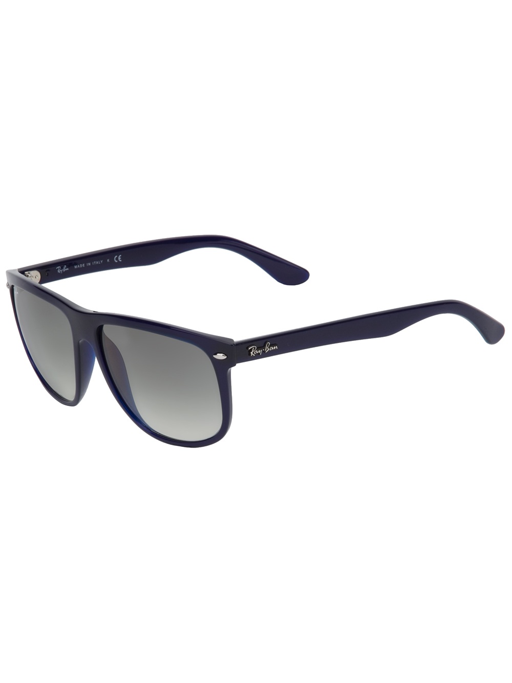 Ray-ban Flat Top Sunglasses in Blue for Men | Lyst