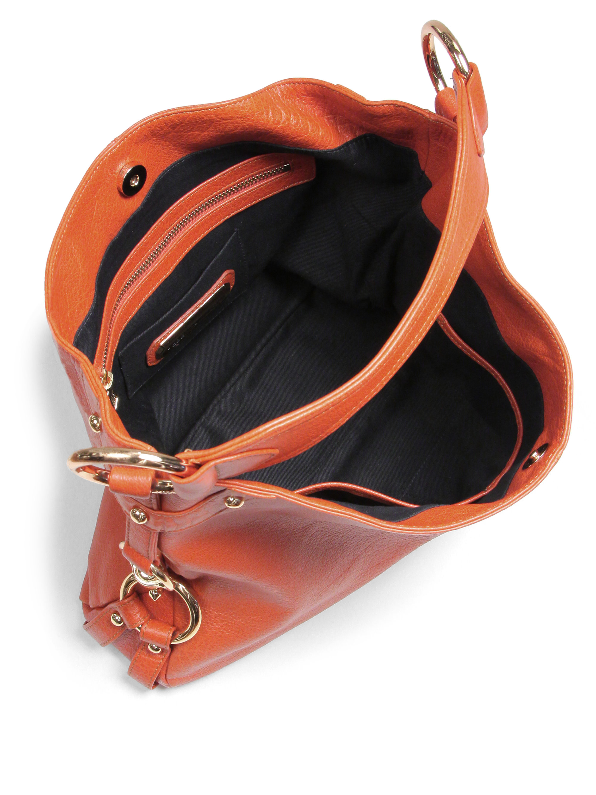 rebecca minkoff orange crossbody