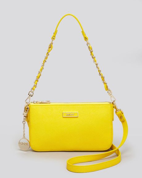 Dkny Crossbody Bag in Yellow | Lyst