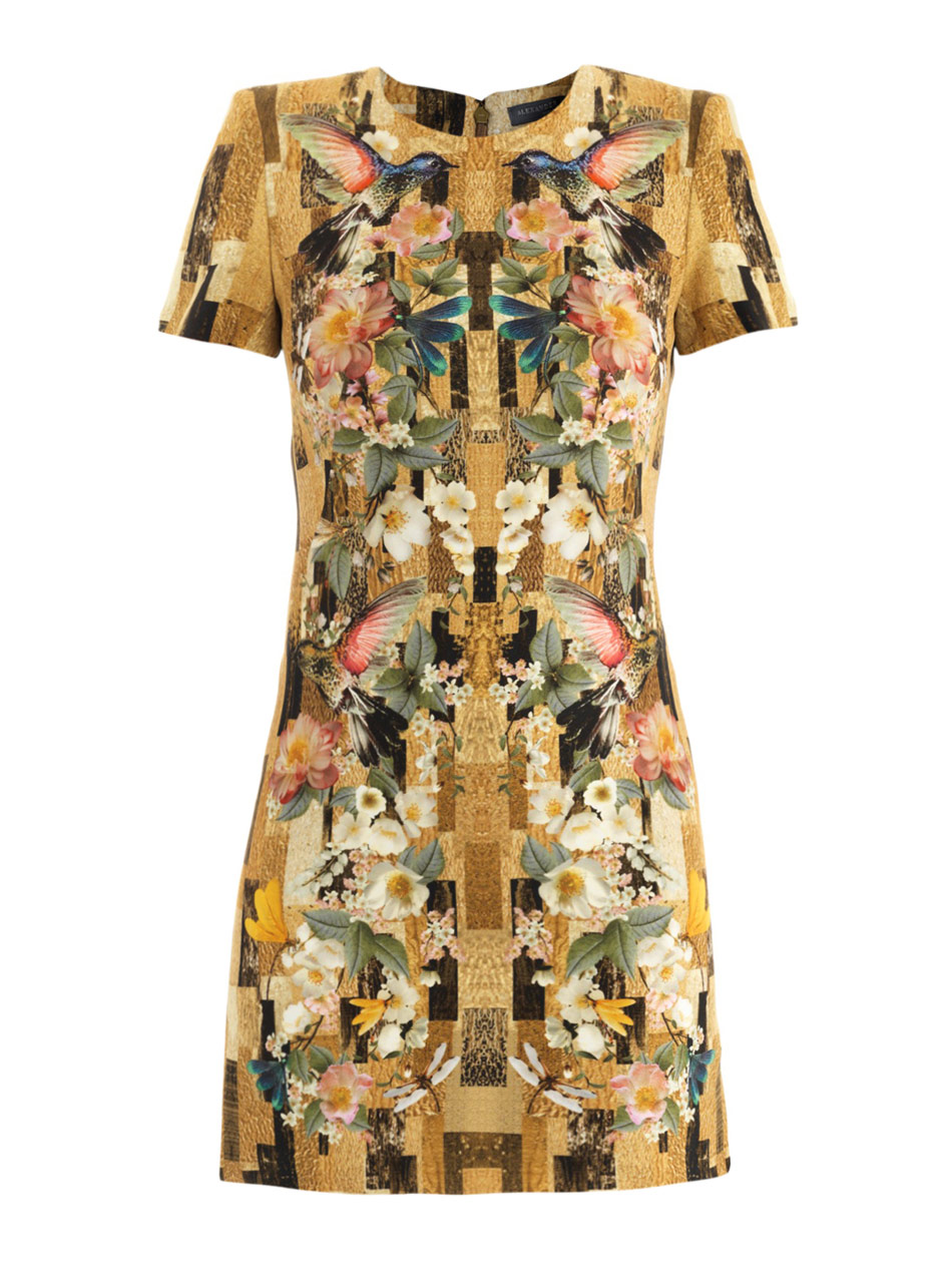 Alexander McQueen Yellow Dress