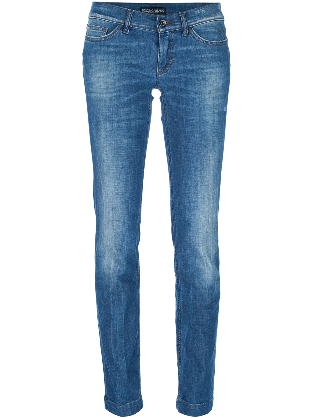 Dolce & gabbana Skinny Jean in Blue | Lyst