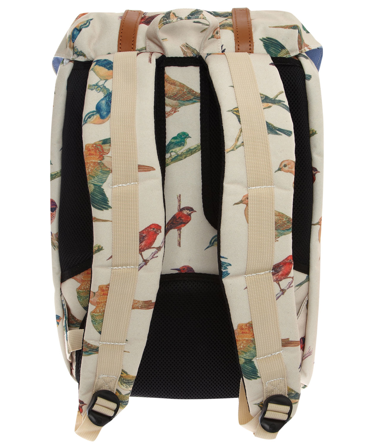 Herschel supply co. Cream Little America Woodlands Bird Print Rucksack