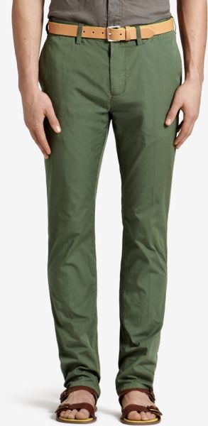 Reiss Ashcroft Soft Washed Chino in Green for Men (sage green) | Lyst