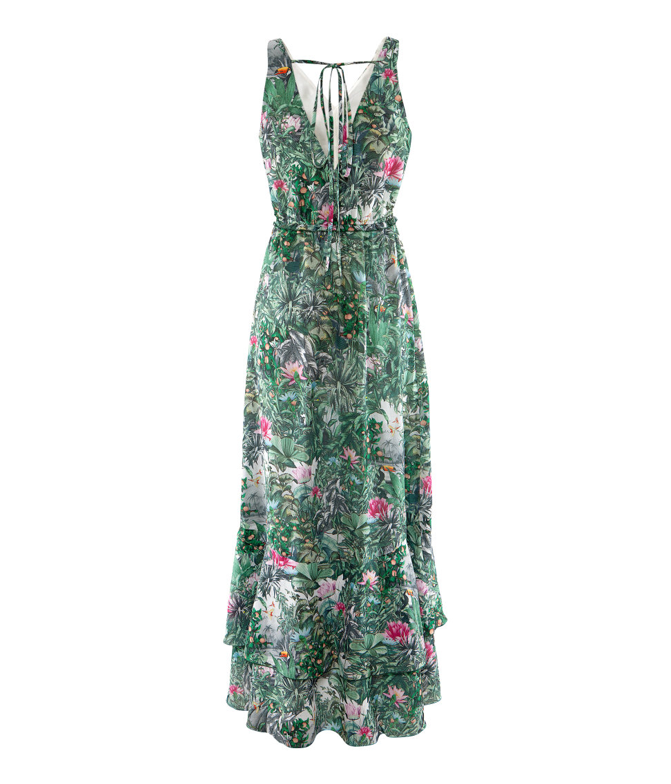 Lyst - H&M Dress in Green