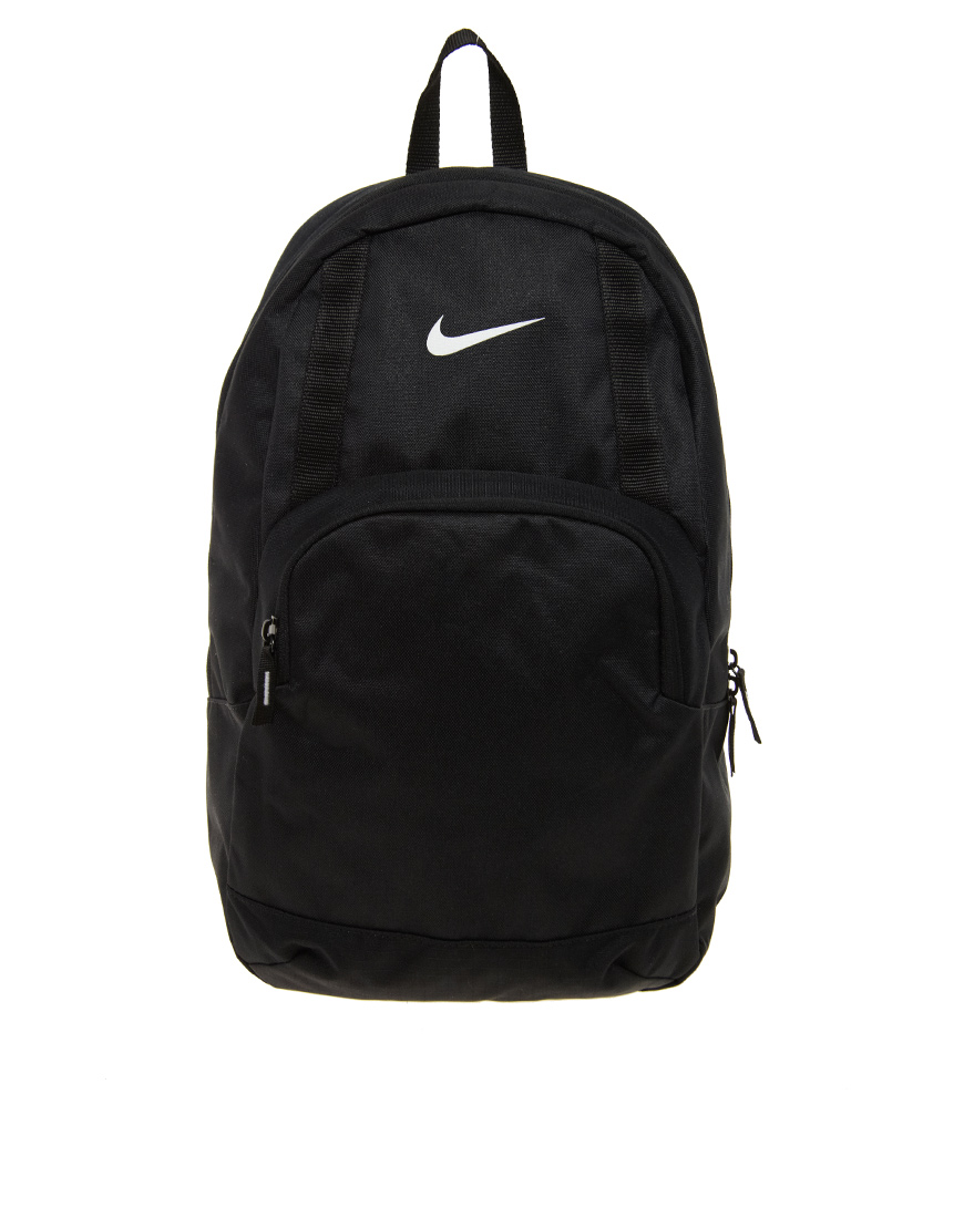 nike black rucksack