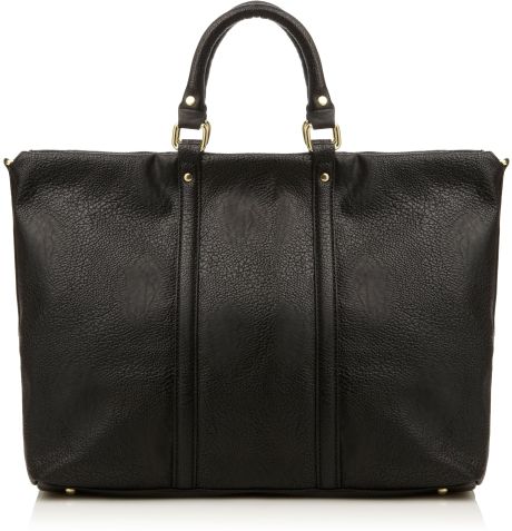 Steve Madden Studded Shopper Bag in Black | Lyst