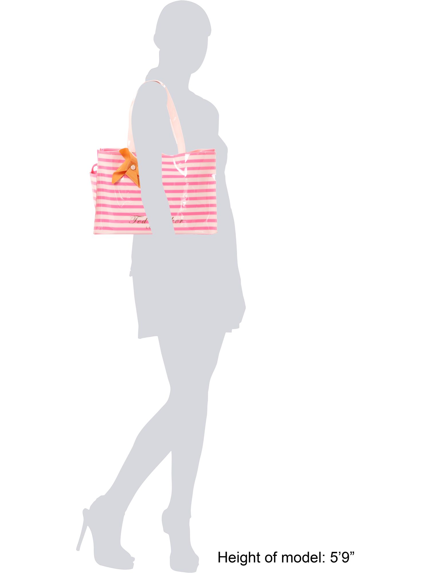 ted baker bag and flip flops