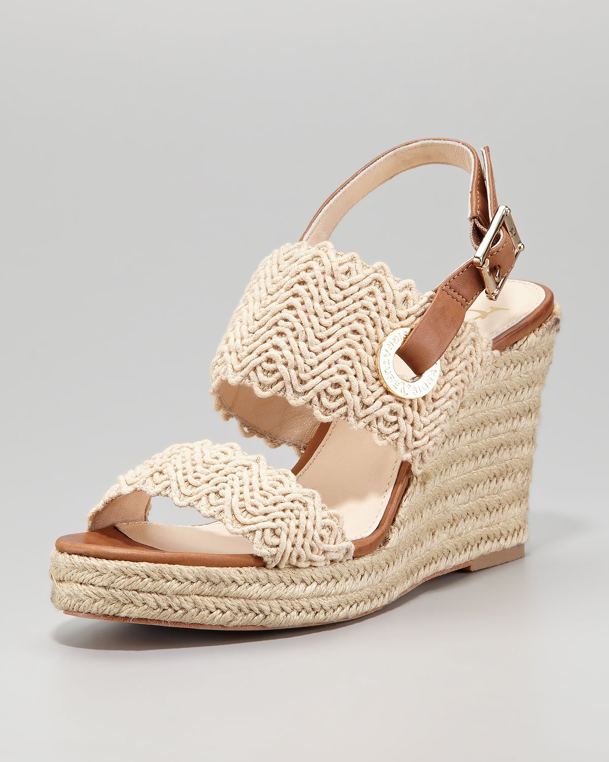 crochet espadrille wedges