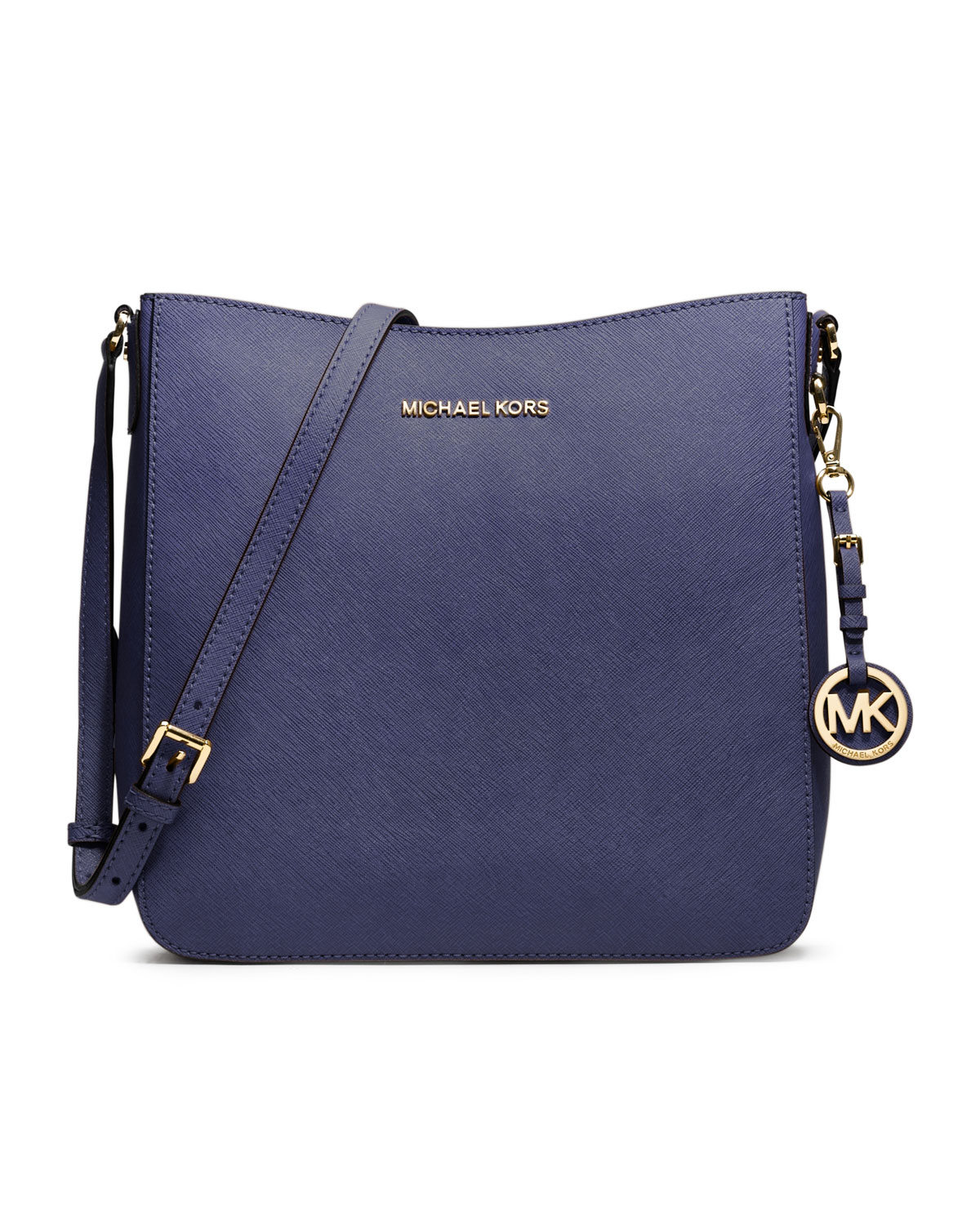 Michael Kors Large Jet Set Travel Messenger Bag in Purple (jet) | Lyst