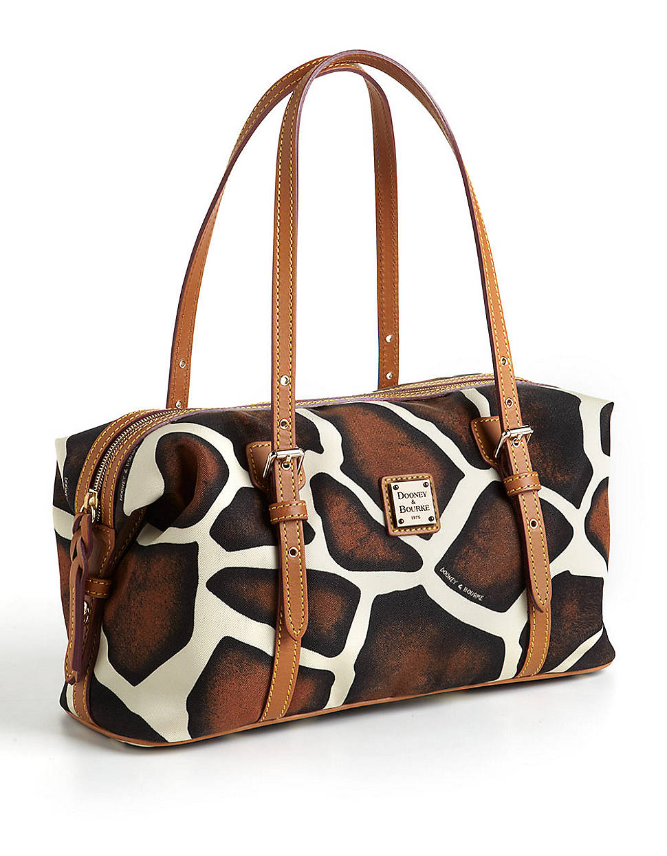 dooney and bourke leather duffle bag