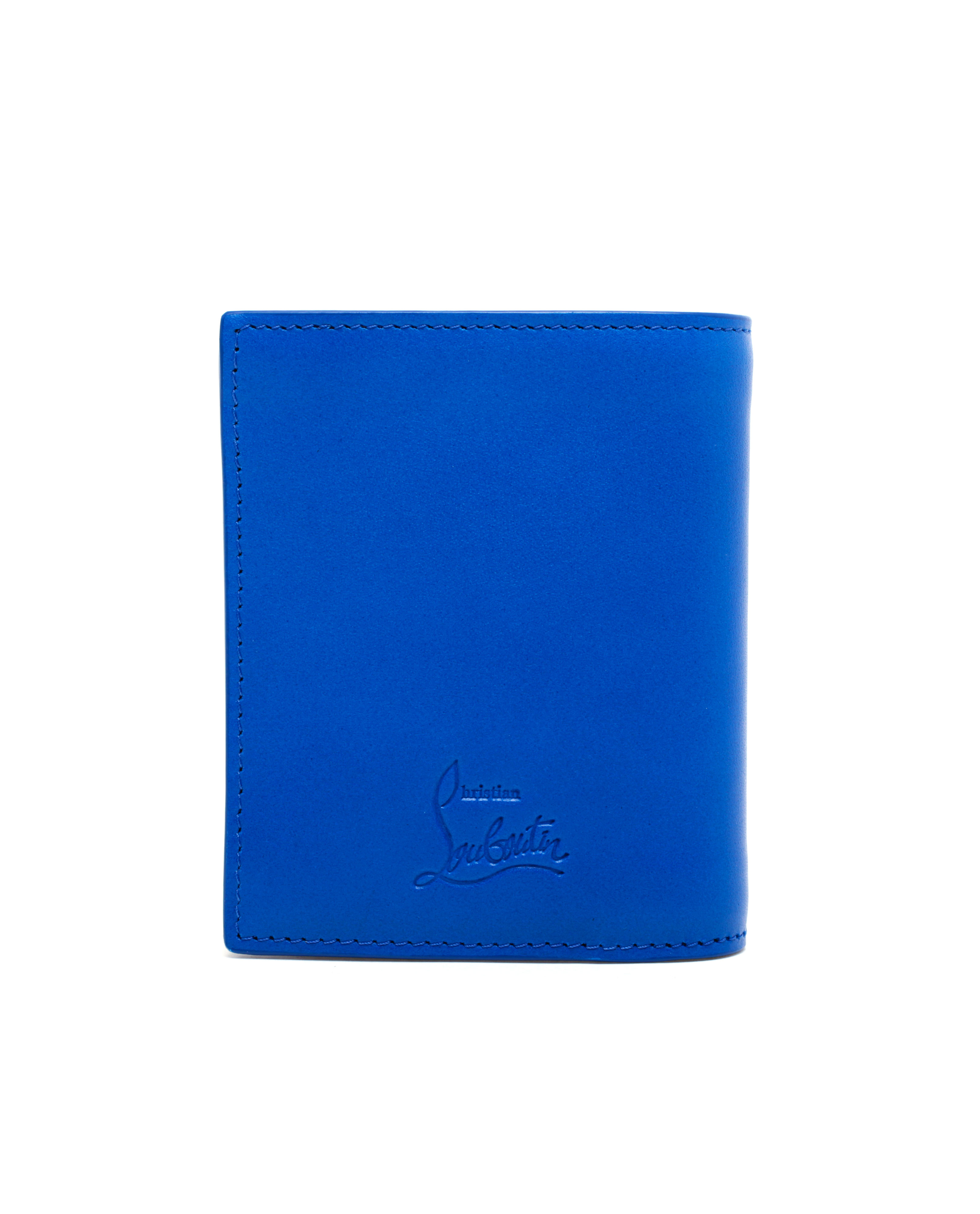 christian louboutin blue wallet christian louboutin blue wallet