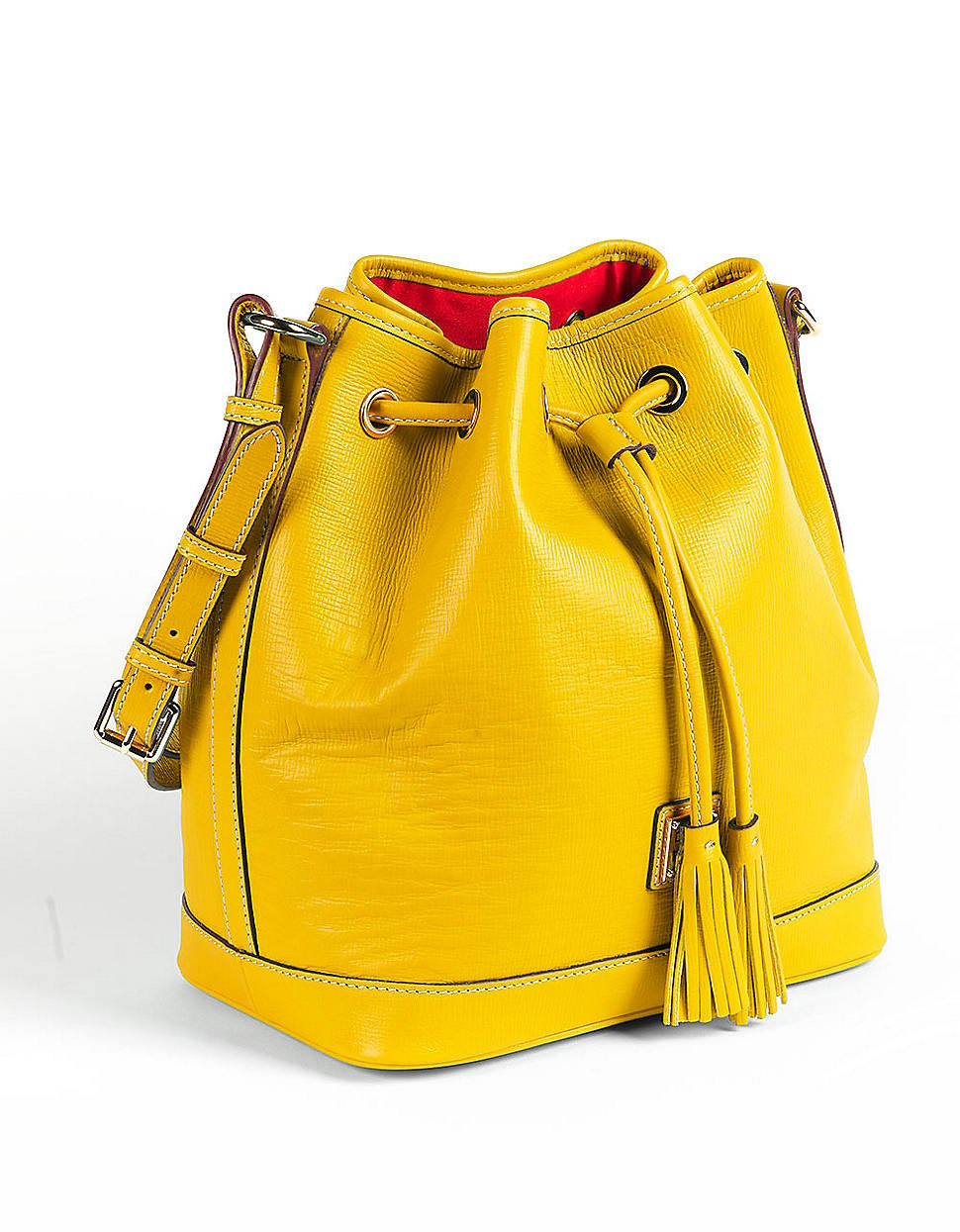 dooney and bourke yellow satchel