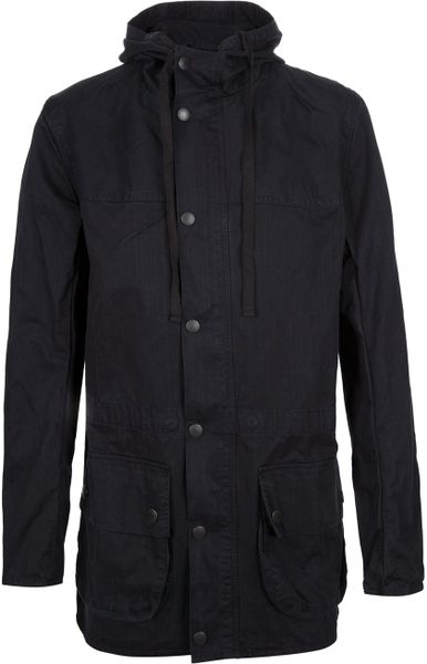 Barbour Unlined Durham Jacket in Blue for Men (navy) | Lyst