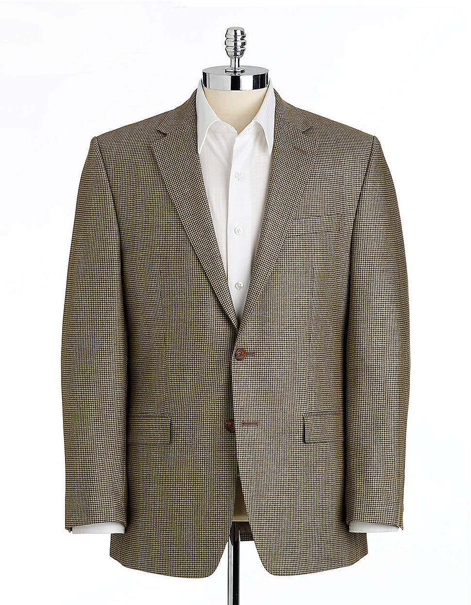 ralph lauren houndstooth puffer
