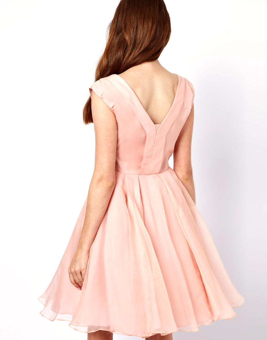 Lyst Ted Baker Prom Dress in Pink