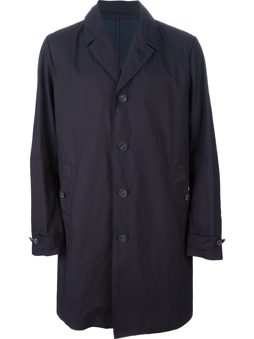 Mauro Grifoni Oversized Trench Coat in Blue for Men (navy) | Lyst