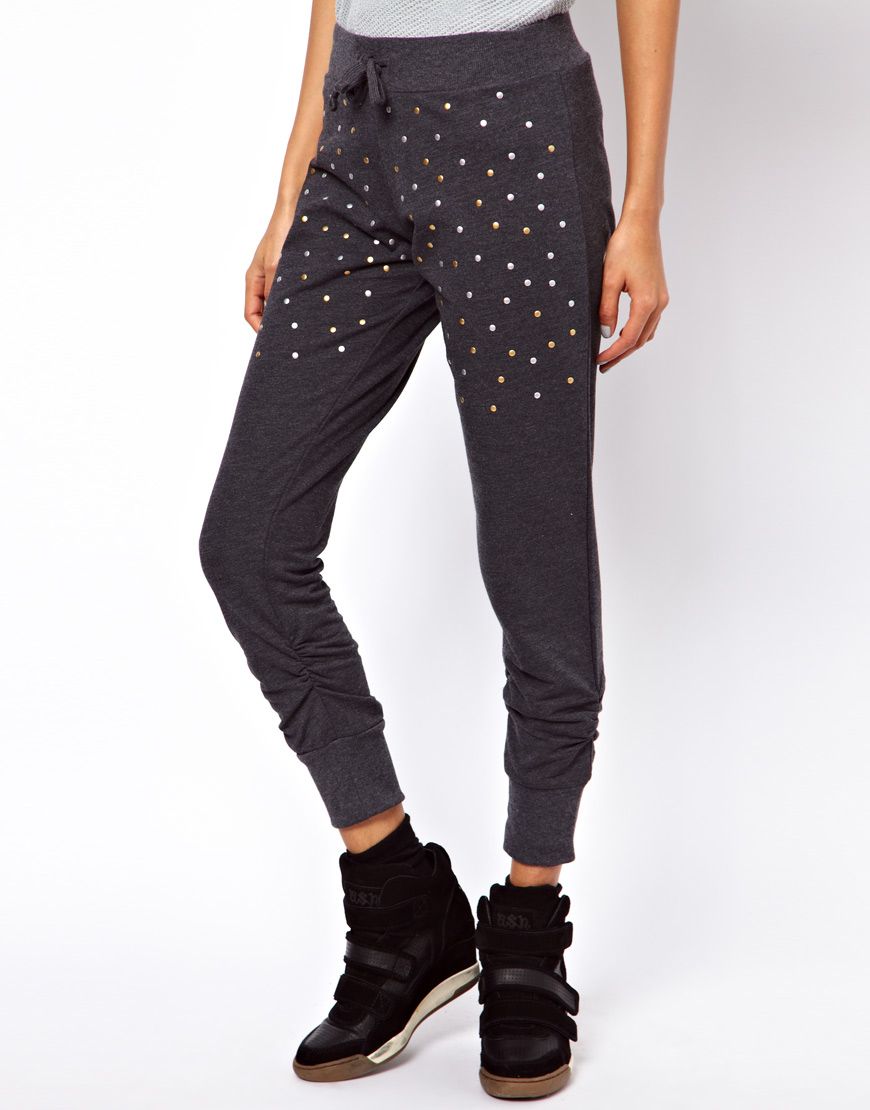 embellished sweatpants