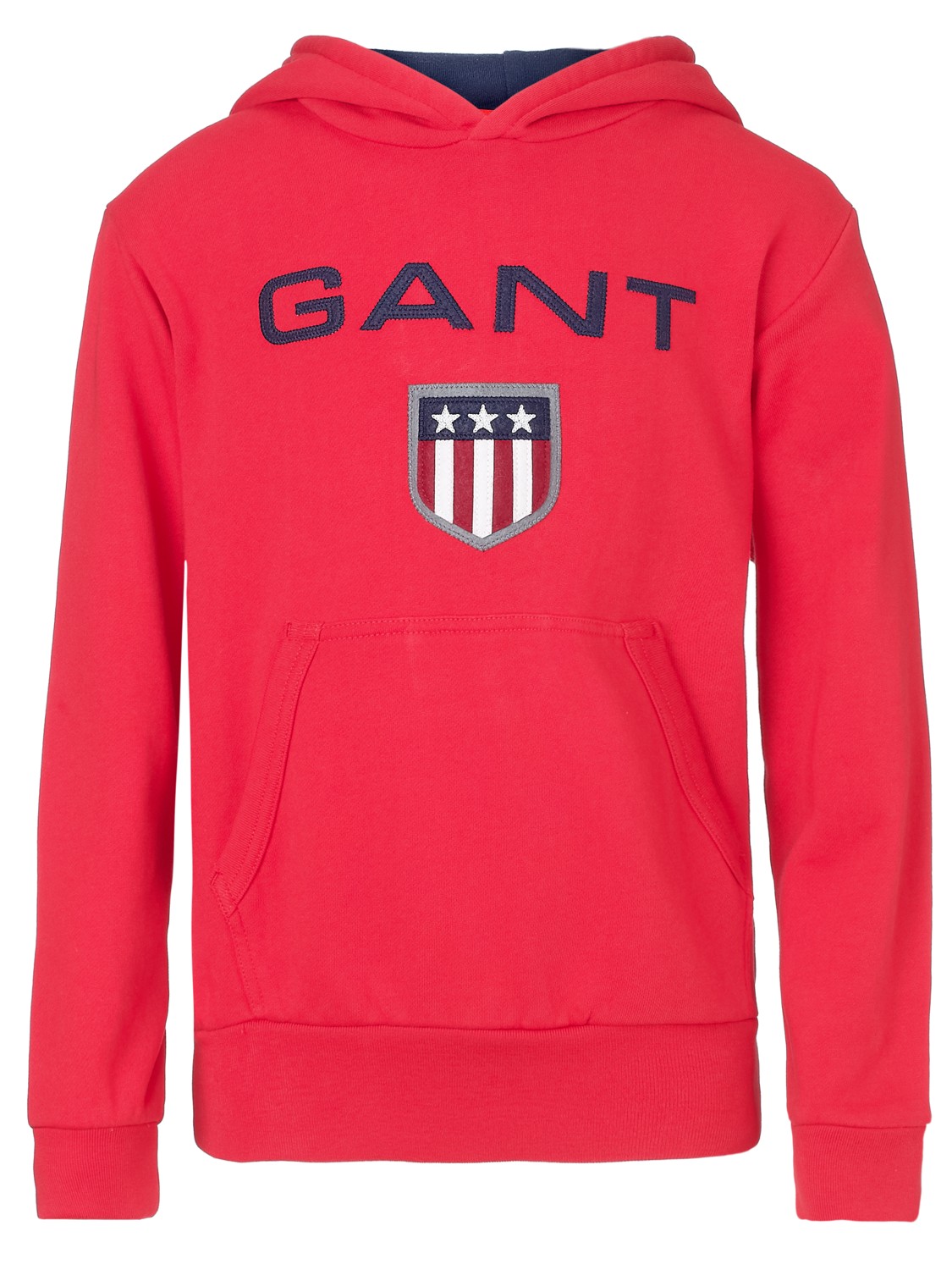 Gant Shield Hoodie in Red for Men | Lyst
