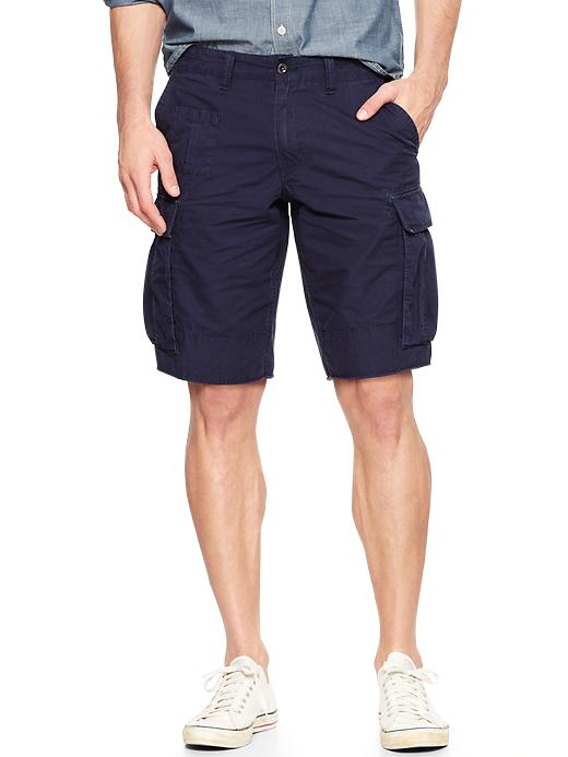 Gap Ripstop Cargo Shorts in Blue for Men (navy) | Lyst