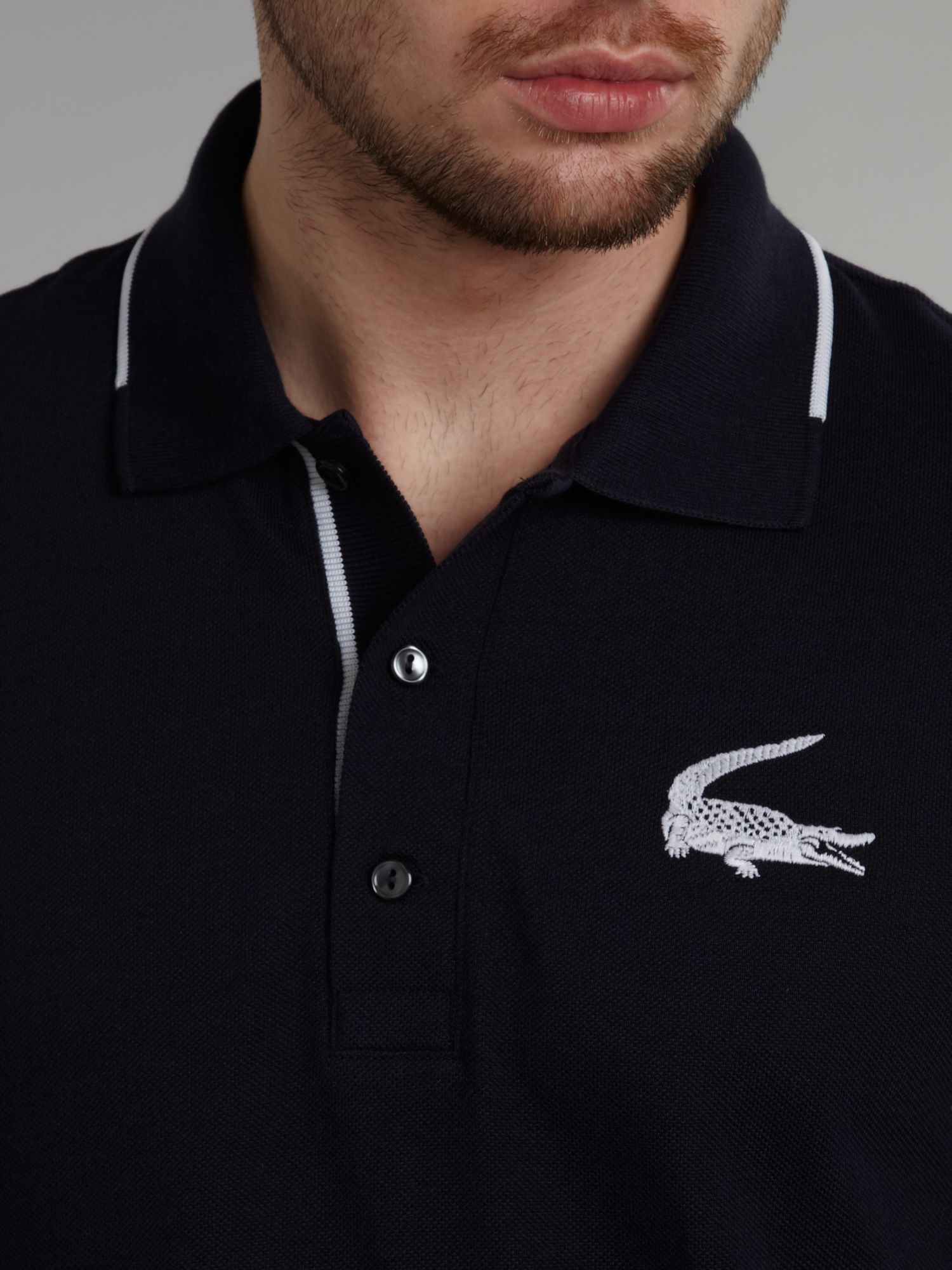 Lacoste Original  Croc Polo  Shirt  in Blue for Men Lyst