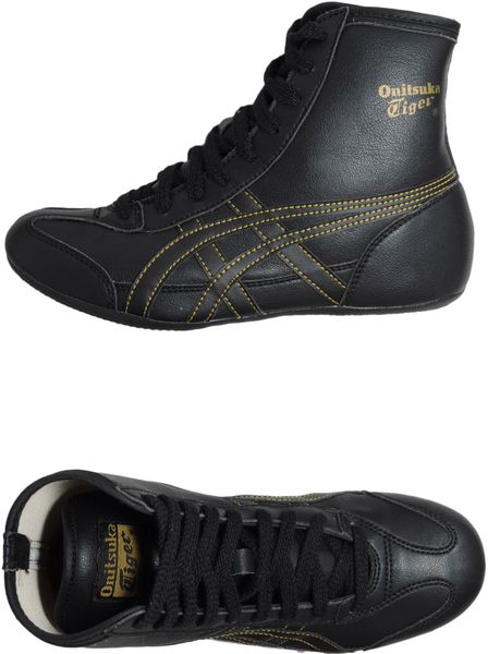 Onitsuka Tiger High in Black | Lyst