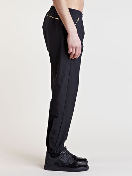 Tim Coppens Mens Velcro Cuff Jogger Pants in Black for Men | Lyst