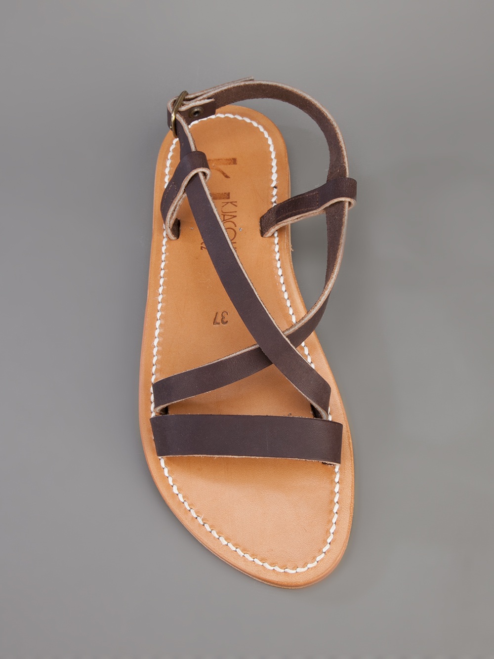 Lyst - K. Jacques Flavia Sandal in Brown