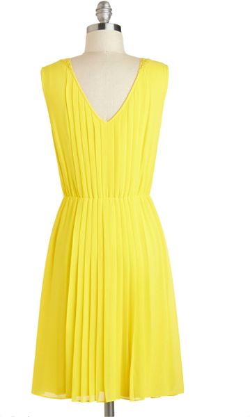 Modcloth Veer Bright Dress in Yellow | Lyst